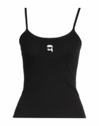Karl Lagerfeld Womens Tank top in Black