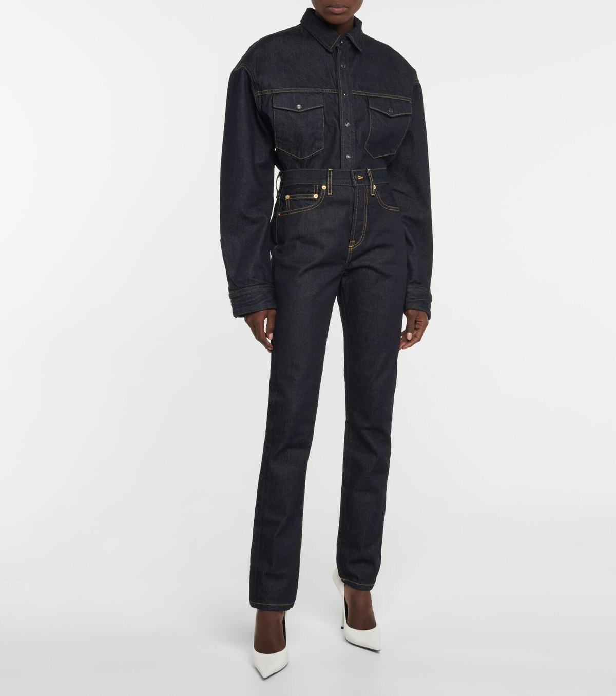 Wardrobe.NYC Denim overshirt WARDROBE.NYC