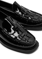 Hereu Nombela Patent Leather Loafers Black