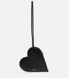 Jil Sander - Heart-shaped leather coin purse