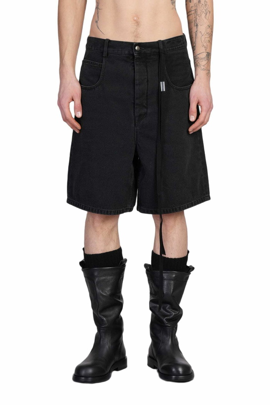 Photo: Ann Demeulemeester Narve Shorts In Black Denim