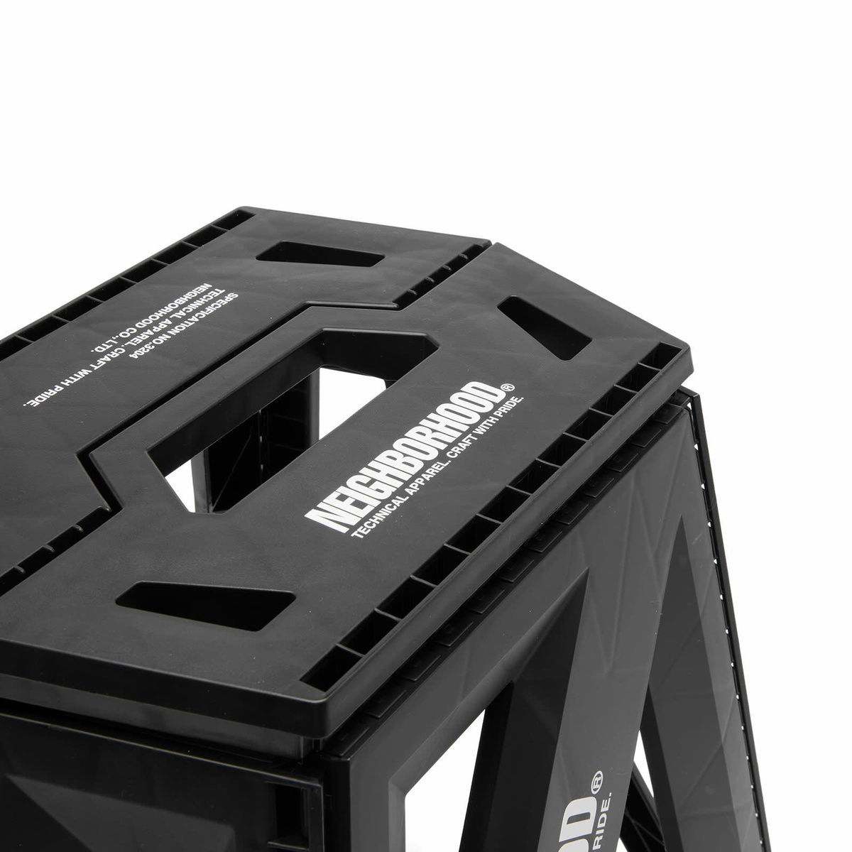 チャレンジャー LOGO FOLDABLE CHAIR ネイバーフッド NEIGHBORHOOD Logo Foldable Chair Black | HAVEN