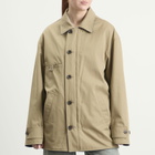 Maison Margiela Women's Parka Jacket in Beige/Blue