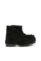 Diesel D-Hammer-Suede ankle boots with embossed logo - Boots - Unisex - Black