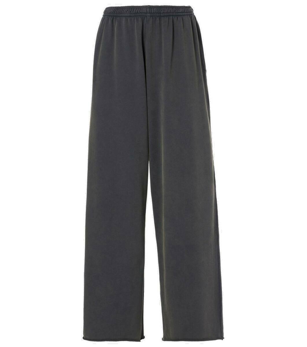 Acne Studios Cotton wide-leg sweatpants Acne Studios