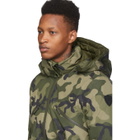 Nobis Reversible Green Oliver Puffer Jacket