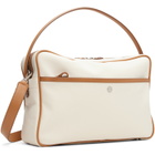 Acne Studios Beige & Tan Camero Camera Canvas Bag