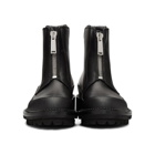 Dsquared2 Black William Flat Zip Boots
