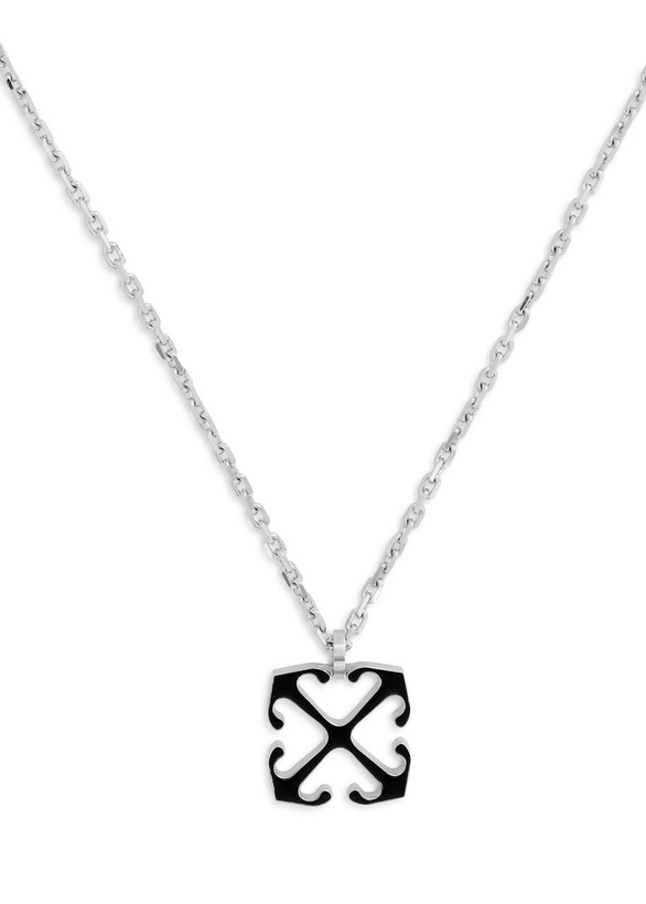 Photo: Off-white Arrows Necklace - Silver - One Size