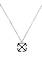 Off-white Arrows Necklace - Silver - One Size