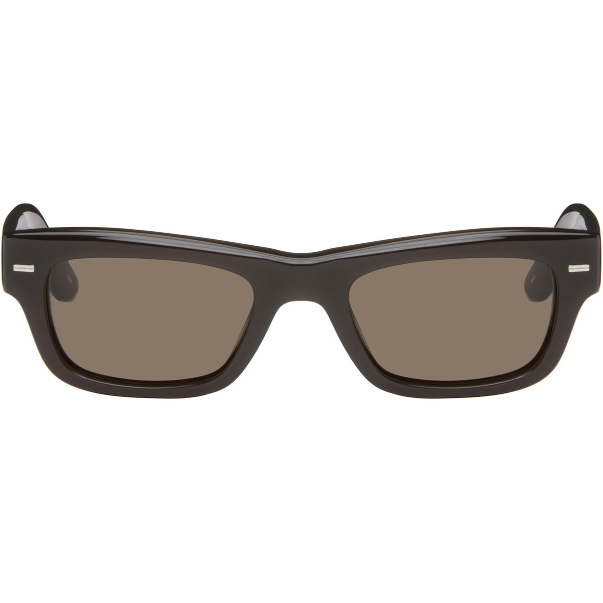 THISTLES Brown 'The Jack' Sunglasses