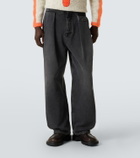 Loewe Pleated barrel-leg jeans