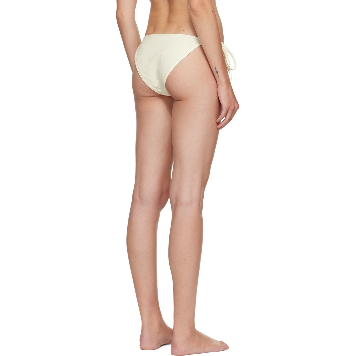 TOTEME Off-White Scoop Bikini Bottom