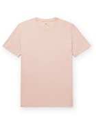 FOLK - Assembly Garment-Dyed Cotton-Jersey T-Shirt - Pink - 5