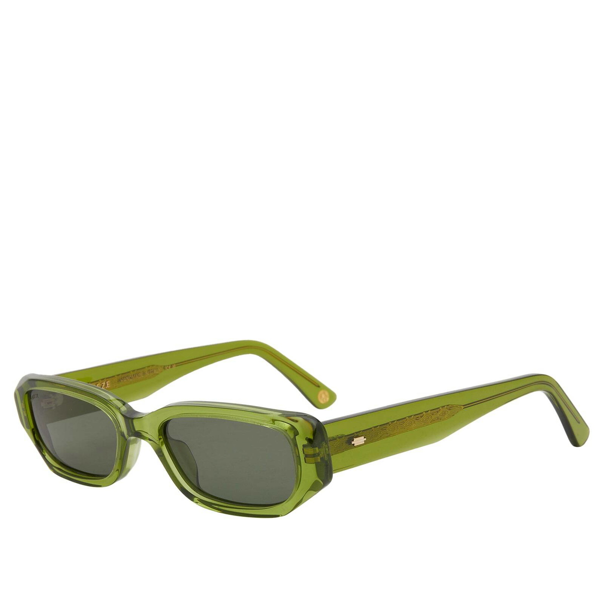 KIMEZE Ore Sunglasses in Olive Green 