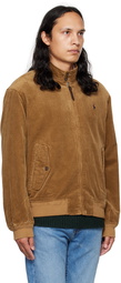 Polo Ralph Lauren Brown Barracuda Bomber Jacket