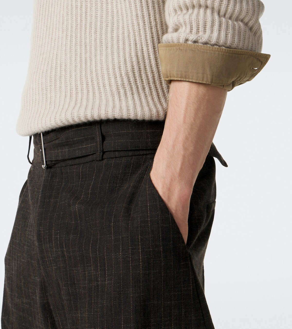 Arch4 Mr Darius cashmere polo sweater
