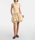 Loewe Paula's Ibiza pointelle cotton-blend top