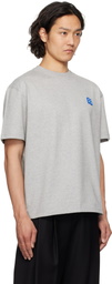 ADER error Gray Sig; TRS Tag 01 T-shirt