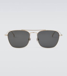 Gucci - Square metal sunglasses