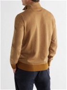 LORO PIANA - Roadster Cashmere Half-Zip Sweater - Orange