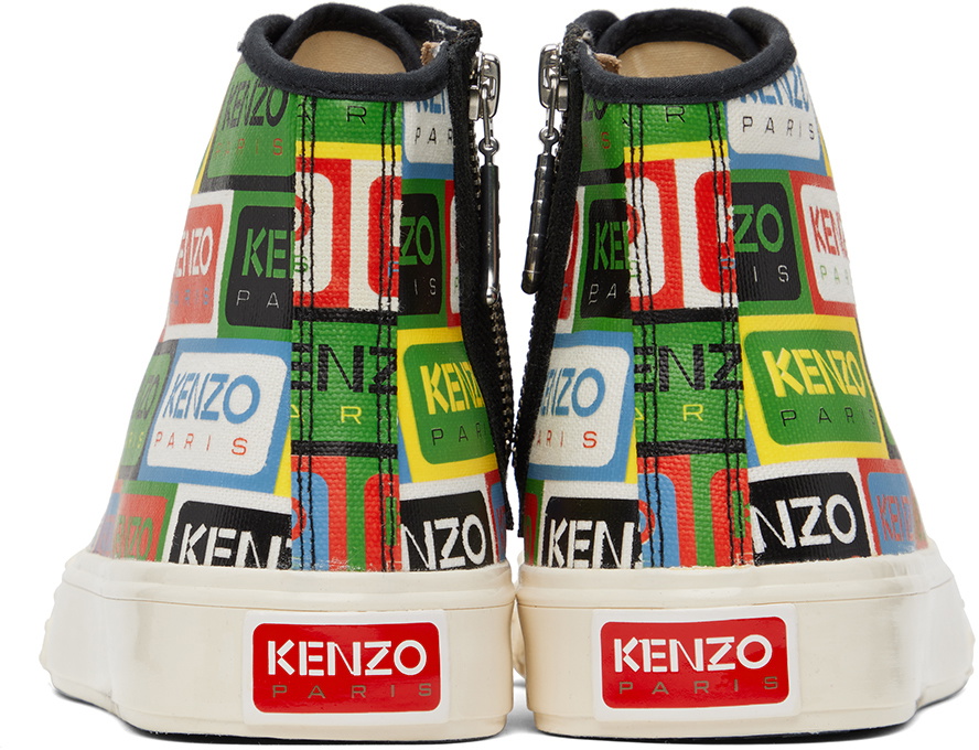 Kenzo Multicolor Logo Sneakers Kenzo