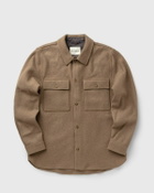 CLOSED UTILITY SHIRT Beige Mens Overshirt