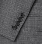 AMI - Grey Tweed Suit Jacket - Gray