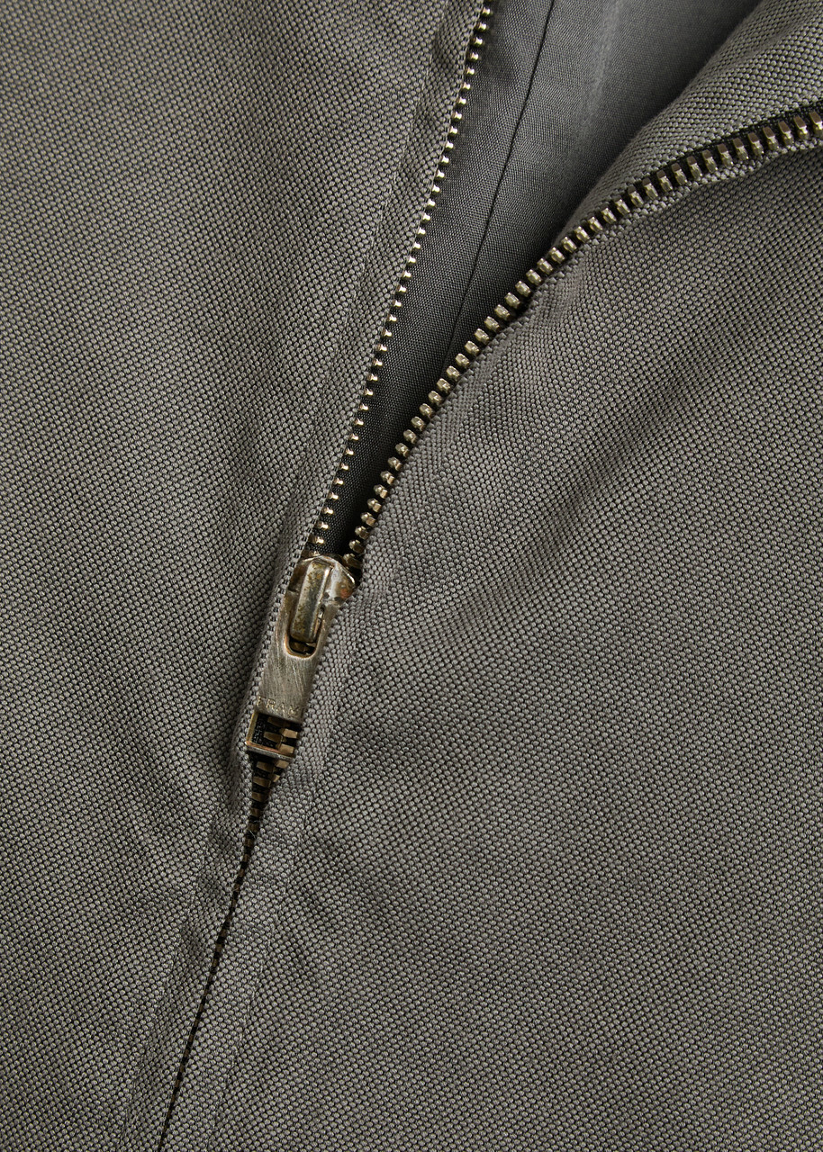 Frame Canvas Jacket Dark Grey