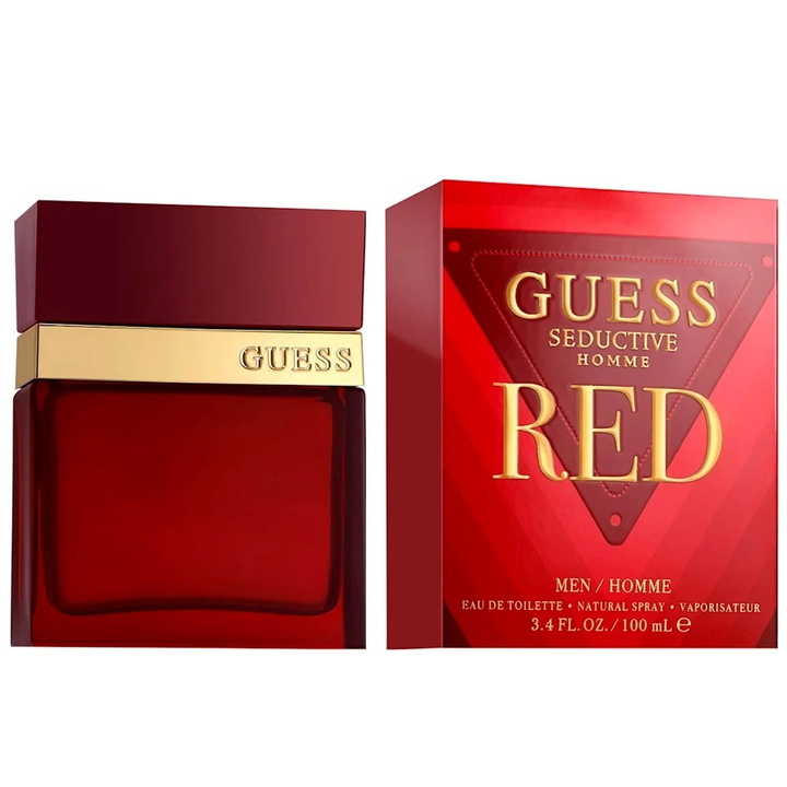 Photo: Guess Mens Seductive Red EDT Spray 3.4 oz Fragrances 085715321732