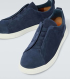 Zegna Suede sneakers