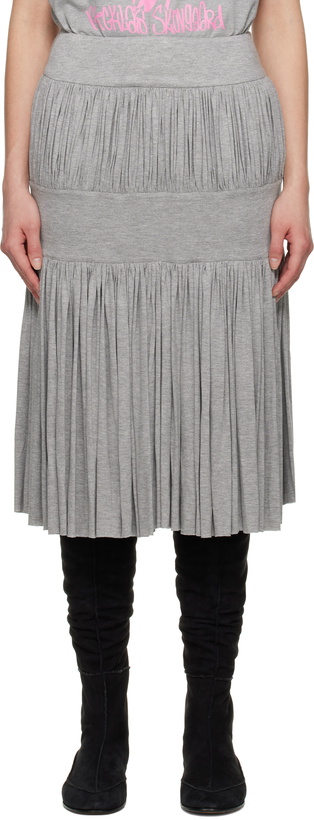 Photo: Nicklas Skovgaard Gray Anni Midi Skirt