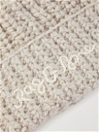 Rag & Bone - Logo-Embroidered Ribbed-Knit Gloves