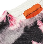 WHO DECIDES WAR by Ev Bravado - Printed Cotton Sweater - Pink
