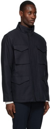 Vince Navy Classic Field Jacket