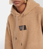 Dolce&Gabbana Logo teddy hoodie