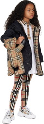 Burberry Kids Black Quilted Jacket