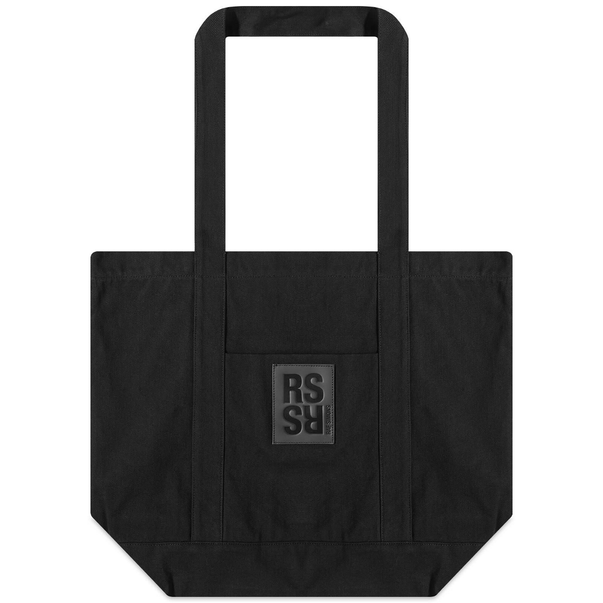 Photo: Raf Simons Men's Tote Bag With Inside Bag in Black