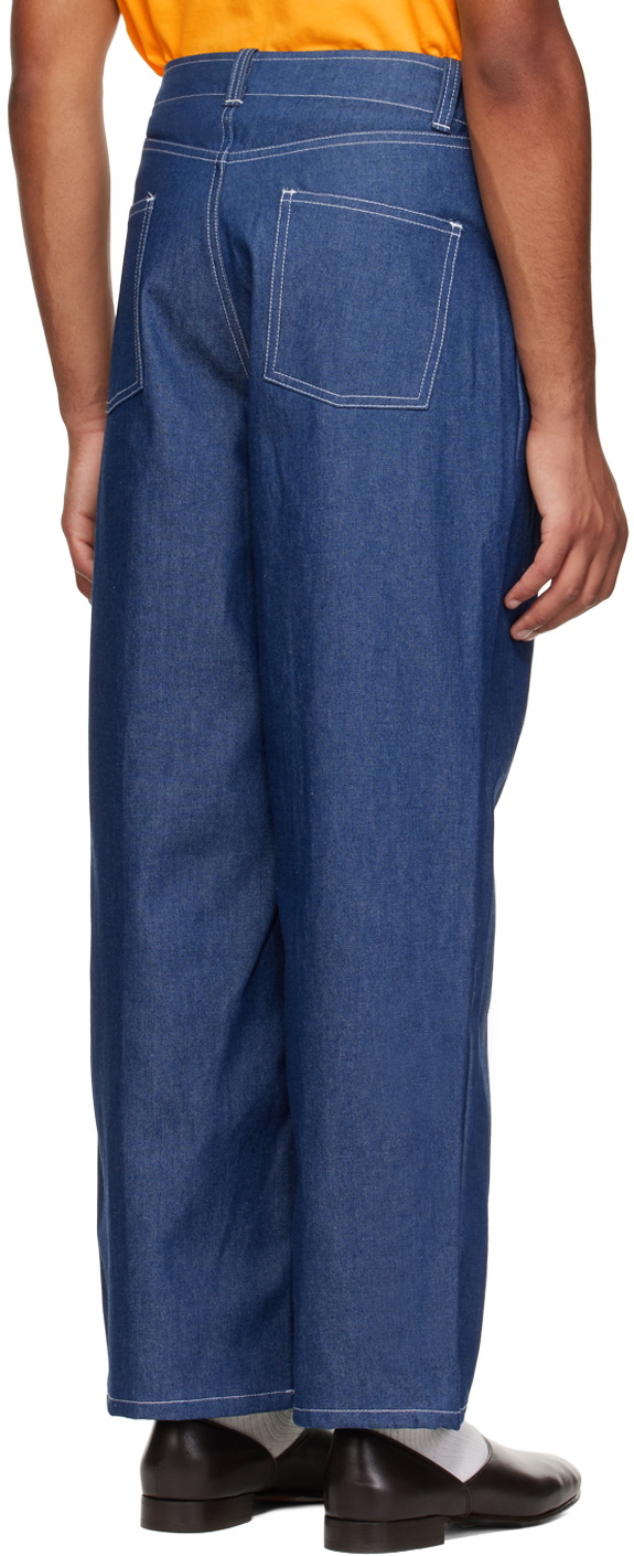 Connor McKnight Navy 'Kind of Blue' Jeans