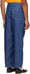 Connor McKnight Navy 'Kind of Blue' Jeans