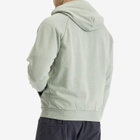 Napapijri Men's Split Logo Hoodie in Green Mil G1