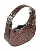 By Far Womens Handbag Chocolate in Brown