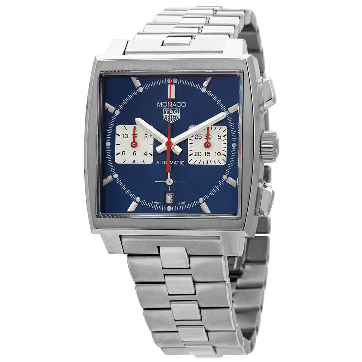 Tag Heuer Monaco Chronograph Automatic Blue Dial Mens Watch CBL2111.BA0644