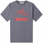 Undercover Men's Logo Landscape T-Shirt in BlueGrey