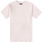 Beams Plus Men's Pocket T-Shirt in Pink