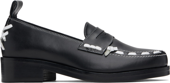Photo: Stefan Cooke Black Leather Loafers