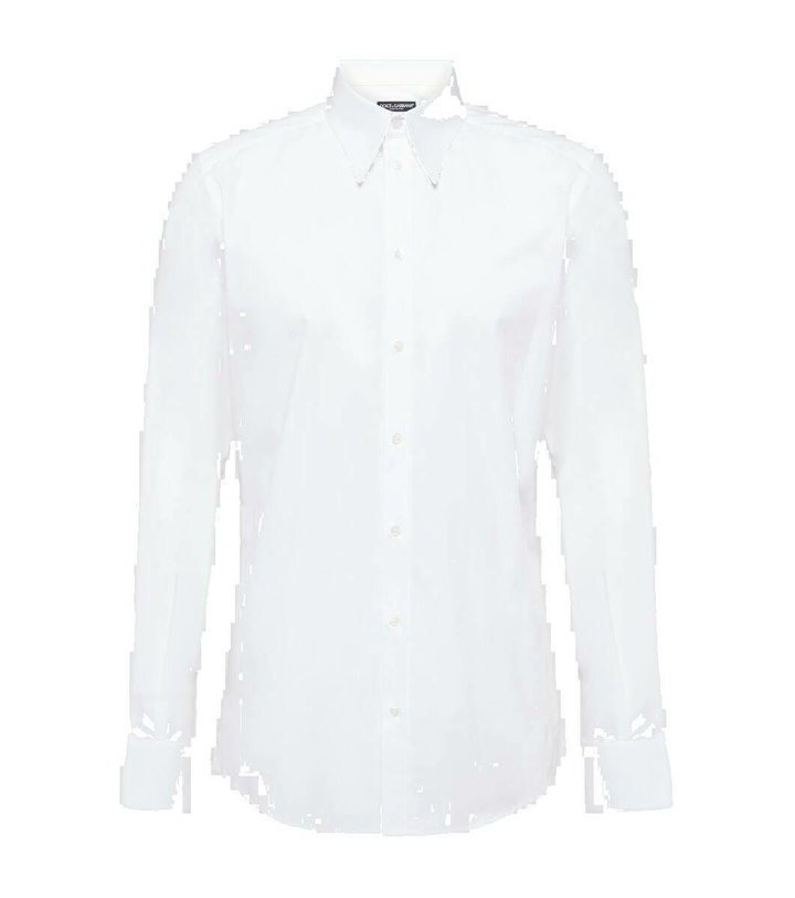 Photo: Dolce&Gabbana Cotton oxford shirt