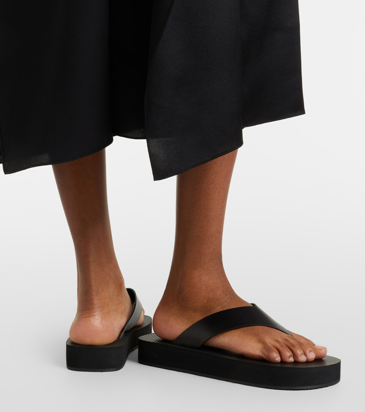 The Row Dune leather thong sandals