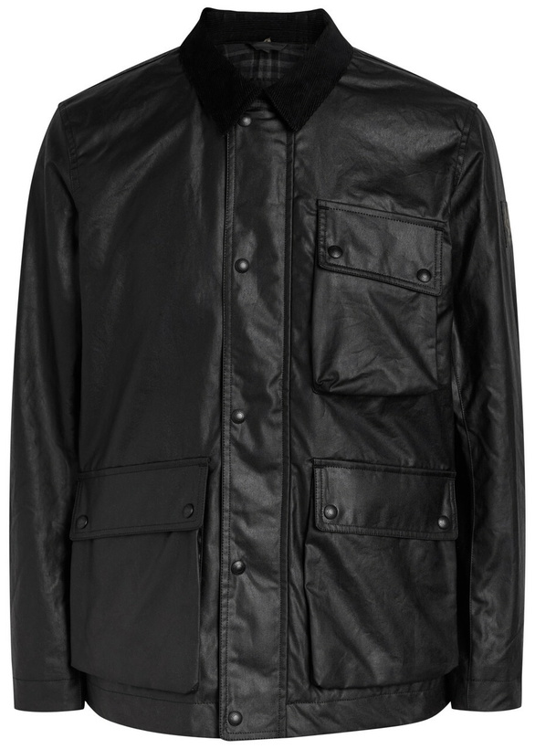 Photo: Belstaff Incline Waxed Cotton Jacket Black