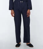 Derek Rose - Lingfield cotton satin pajamas